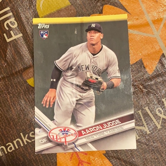 Topps 2017 Aaron Judge Yankees Baseball Card